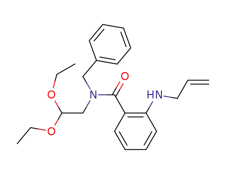 2-allylamino-<i>N</i>-benzyl-<i>N</i>-(2,2-diethoxy-ethyl)-benzamide