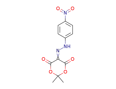 2,2-dimethyl-5-[2-(4-nitrophenyl)hydrazinylidene]-1,3-dioxane-4,6-dione