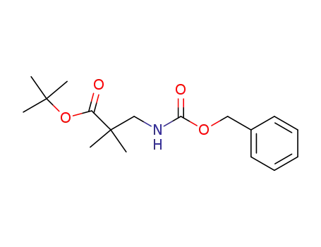 tert-butyl 3-{[(benzyloxy)carbonyl]amino}-2,2-dimethylpropanoate