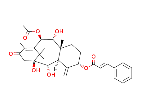 10-O-Acetyl-5-O-cinnamoyltaxicine I
