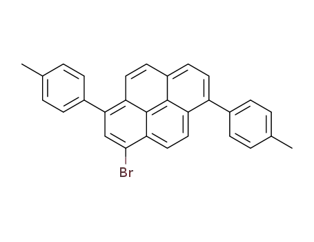 Pyrene, 3-bromo-1,6-bis(4-methylphenyl)-