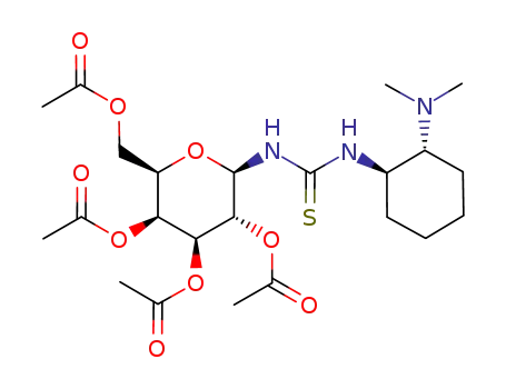 N-[(1R,2R)-2-(디메틸아미노)사이클로헥실]-N'-(2,3,4,6-테트라-O-아세틸-β-D-글루코피라노실)-티오우레아