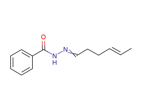 N-((E)-hex-4-enylidene)benzohydrazide