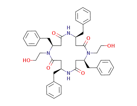 cyclo(N-(2-hydroxyethyl)-β<sup>3</sup>-hPhe-β<sup>3</sup>-hPhe-N-(2-hydroxyethyl)-β<sup>3</sup>-hPhe-β<sup>3</sup>-hPhe)