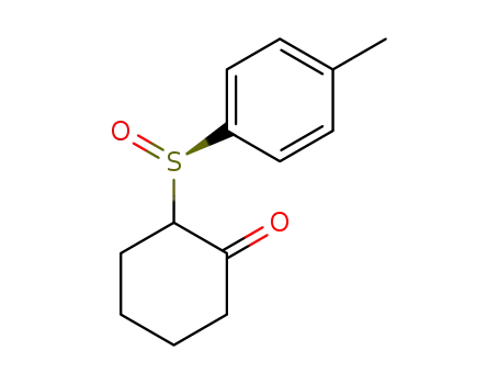 Cyclohexanone, 2-[(R)-(4-methylphenyl)sulfinyl]-