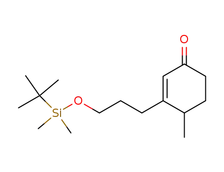 3-(3-(tert-butyldimethylsilanyloxy)propyl)-4-methyl-cyclohex-2-enone