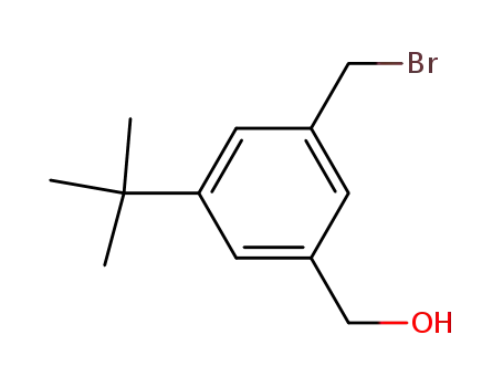 Benzenemethanol, 3-(bromomethyl)-5-(1,1-dimethylethyl)-