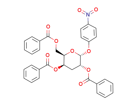 p-nitrophenyl 2,4,6-tri-O-benzoyl-3-deoxy-α-D-xylo-hexopyranoside