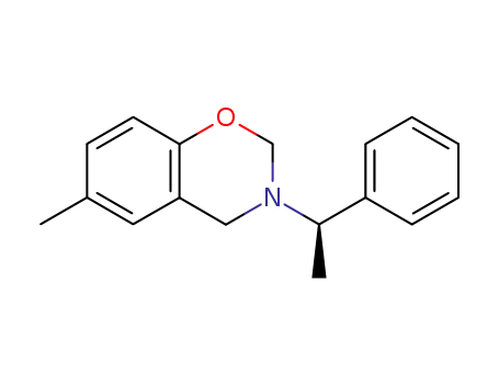 2H-1,3-Benzoxazine, 3,4-dihydro-6-methyl-3-[(1R)-1-phenylethyl]-