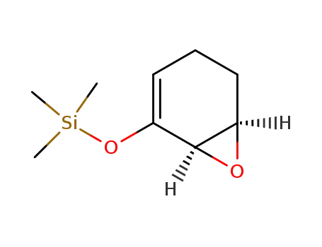 Molecular Structure of 77326-17-1 (Silane, trimethyl(7-oxabicyclo[4.1.0]hept-2-en-2-yloxy)-)