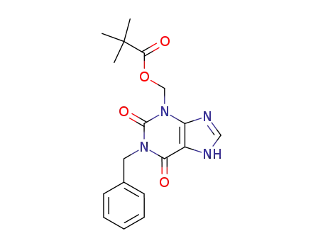 2,2-Dimethyl-propionic acid 1-benzyl-2,6-dioxo-1,2,6,7-tetrahydro-purin-3-ylmethyl ester