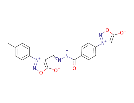 3-(p-methylphenyl)-4-formylsydnone 4-(sydnon-3-yl)benzoylhydrazone