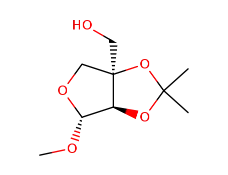 methyl 2,3-O-isopropylidene-3-C-(hydroxymethyl)-α-D-erythrofuranoside