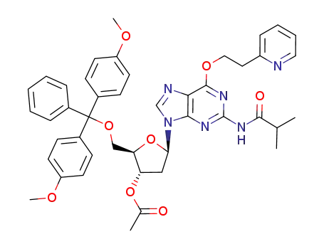 3'-acetyl-5'-O-DMT-N<sup>2</sup>-isobutyryl-O<sup>6</sup>-(2-ethylpyridyl)-2'-deoxyguanosine