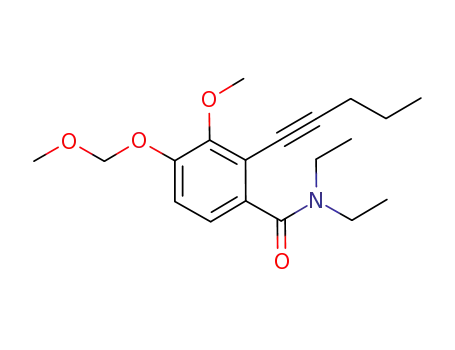 N,N-diethyl-3-methoxy-4-(methoxymethoxy)-2-(pent-1-yn-1-yl)benzamide