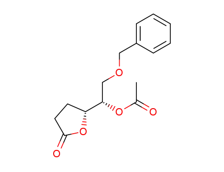 (5R)-5-[(1S)-1-acetyloxy-2-benzyloxyethyl]butyrolactone