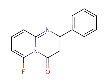 6-fluoro-2-phenyl-pyrido[1,2-<i>a</i>]pyrimidin-4-one