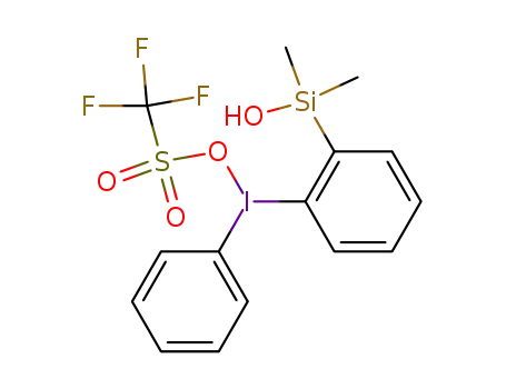 2-(hydroxydimethylsilyl)phenyliodonium triflate