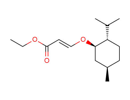 ethyl 3-[2-isopropyl-5-methylcyclohexyloxy(1R,2S,5R)]-2E-propenoate