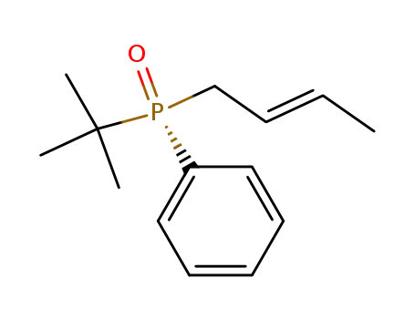 (S<sub>p</sub>)-(E)-But-2-enyl-tert-butylphenylphosphine oxide