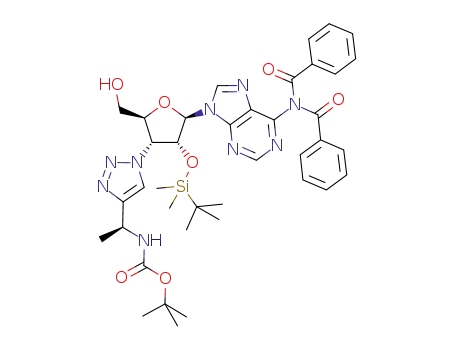 C<sub>39</sub>H<sub>49</sub>N<sub>9</sub>O<sub>7</sub>Si