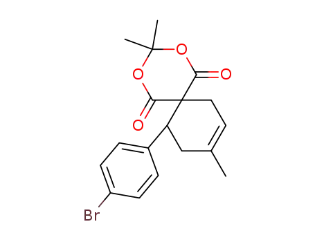 11-(4-bromo-phenyl)-3,3,9-trimethyl-2,4-dioxa-spiro[5.5]undec-8-ene-1,5-dione