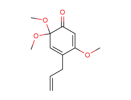 4-allyl-3,6,6-trimethoxy-cyclohexa-2,4-dienone