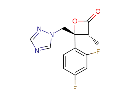 (3R,4R)-4-(2,4-Difluorophenyl)-3-Methyl-4-(1H-1,2,4-triazol-1-ylMethyl)-2-oxetanone