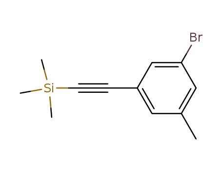 (3-Bromo-5-methyl-phenylethynyl)-trimethyl-silane