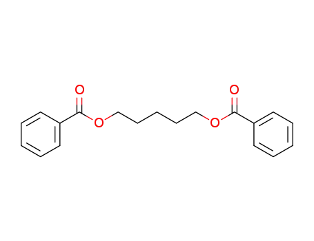 Molecular Structure of 6624-73-3 (1,5-Pentandiyldibenzoat)