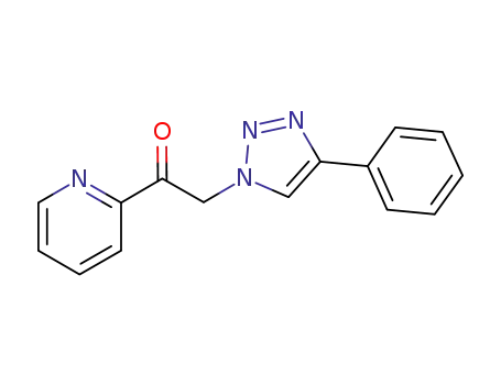 4-phenyl-1-((pyridin-2-yl)ethan-2-on-1-yl)-1H-1,2,3-triazole