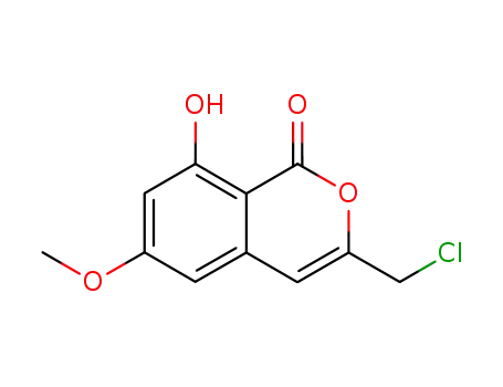 3-chloromethyl-8-hydroxy-6-methoxy-1-oxo-1H-2-benzopyran
