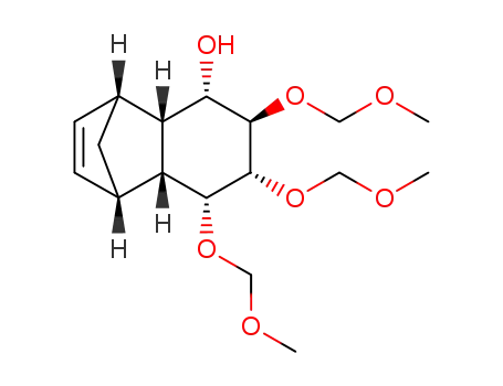 (1S,4R,4aS,5S,6R,7R,8R,8aR)-6,7,8-Tris-methoxymethoxy-1,4,4a,5,6,7,8,8a-octahydro-1,4-methano-naphthalen-5-ol