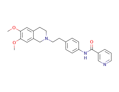 N-(4-(2-(6,7-dimethoxy-3,4-dihydroisoquinolin-2(1H)-yl)ethyl)phenyl)nicotinamide
