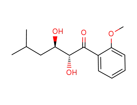 (2R,3R)-2,3-Dihydroxy-1-(2-methoxy-phenyl)-5-methyl-hexan-1-one