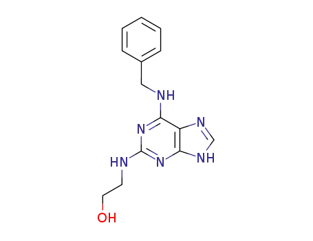 2-[[6-(benzylamino)-7H-purin-2-yl]amino]ethanol