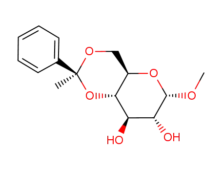 methyl 4,6-O-<(1S)-1-phenylethylidene>-α-D-glucopyranoside