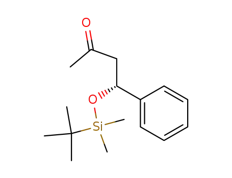 (R)-4-(tert-butyldimethylsilanyloxy)-4-phenylbutan-2-one