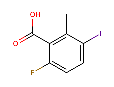 6-Fluoro-3-iodo-2-methylbenzoic acid