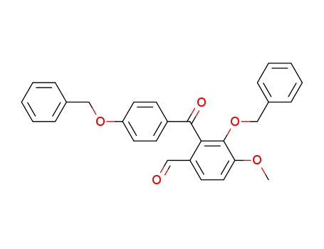 3-Benzyloxy-2-(4-benzyloxybenzoyl)-4-methoxybenzaldehyde
