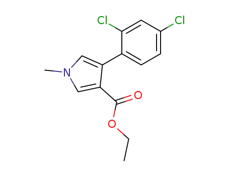4-(2,4-디클로로페닐)-1-메틸-1H-피롤-3-카르복실산 에틸 에스테르