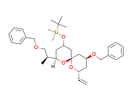 [(2R,6R,8R,10S)-10-Benzyloxy-2-((S)-2-benzyloxy-1-methyl-ethyl)-8-vinyl-1,7-dioxa-spiro[5.5]undec-4-yloxy]-tert-butyl-dimethyl-silane