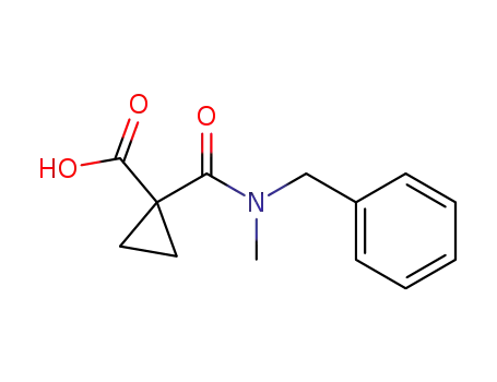 1-[Benzyl(methyl)carbamoyl]cyclopropane-1-carboxylic acid