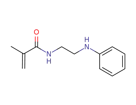 Molecular Structure of 1149340-19-1 (N-phenylethylenediamine methacrylamide)