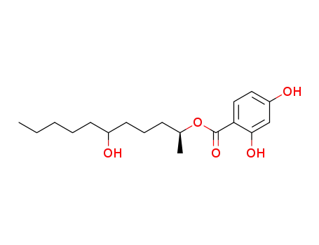 2,4-Dihydroxy-benzoic acid (S)-5-hydroxy-1-methyl-decyl ester