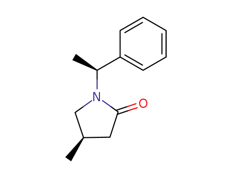 (1'S,4R)-4-methyl-1-(1-phenyleth-1'-yl)pyrrolidin-2-one