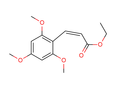 ethyl (Z)-3-(2,4,6-trimethoxyphenyl)-2-propenate