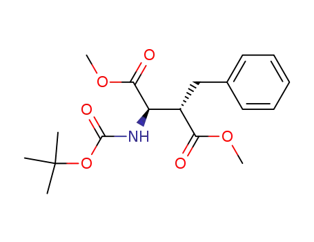 (2R,3S)-N-tert-butyloxycarbonyl-3-benzylaspartic acid dimethyl ester