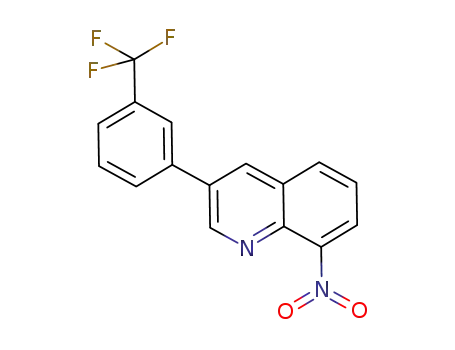 8-nitro-3-(3-trifluoromethylphenyl)quinoline