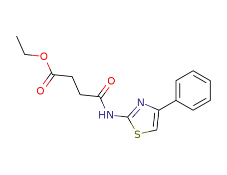 ethyl 4-oxo-4-(4-phenylthiazol-2-ylamino)butanoate